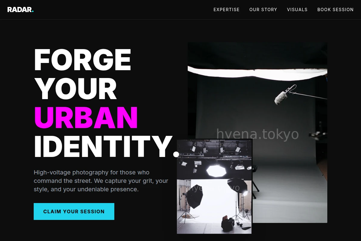 Radar Photography Studio